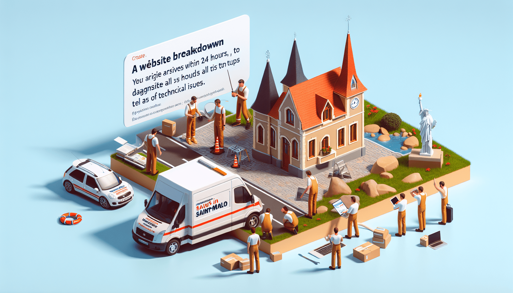 Dépannage Site Internet Express à Saint-Malo : Solutions Techniques en 24h