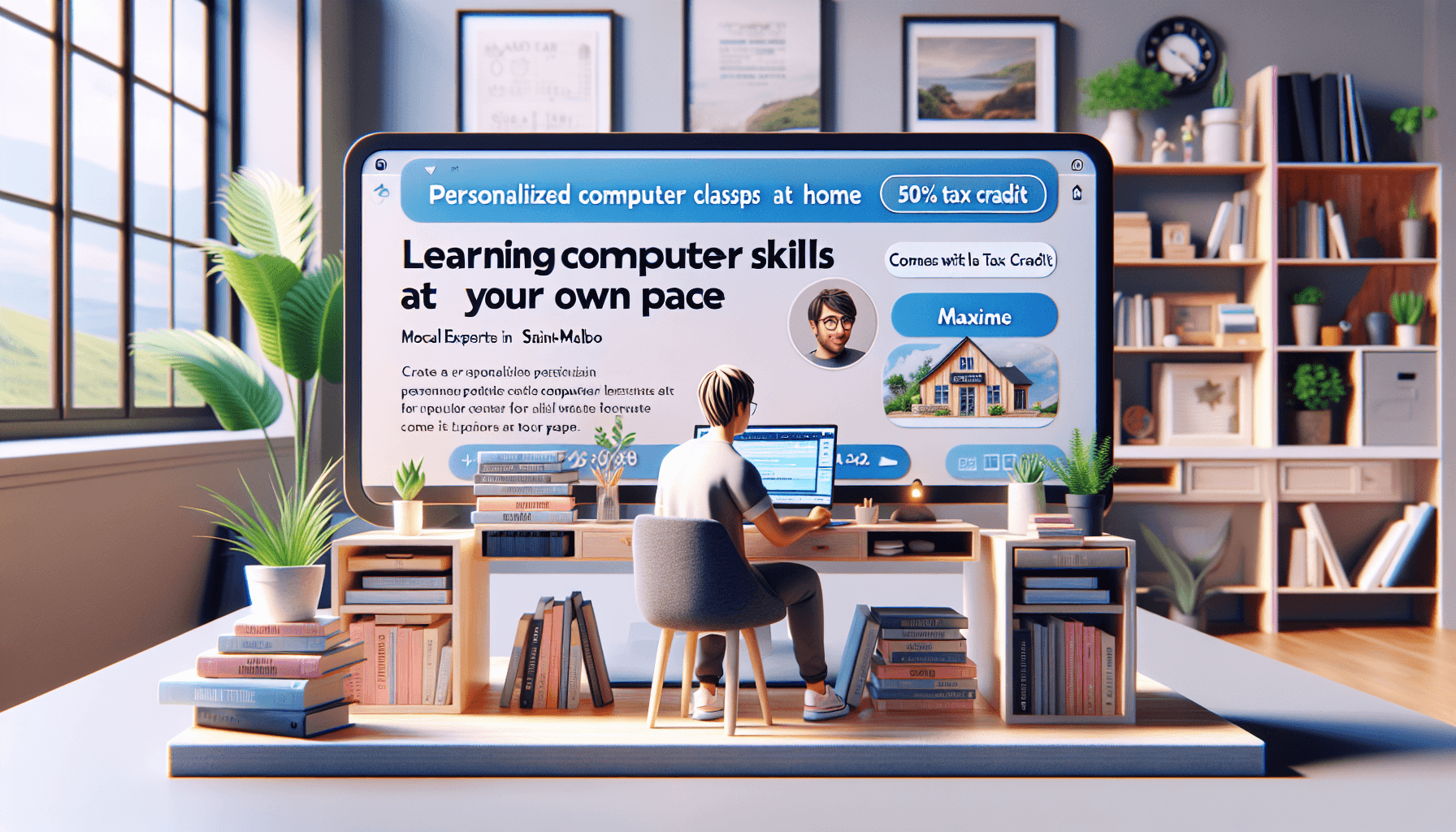 Initiation Informatique à Domicile : Apprenez à Votre Rythme avec un Expert Local