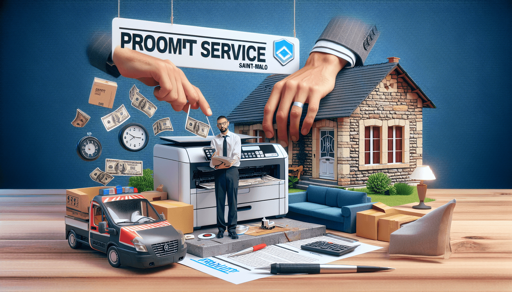 Réparation d’Imprimante à Proximité : Intervention Express à Domicile à Saint-Malo