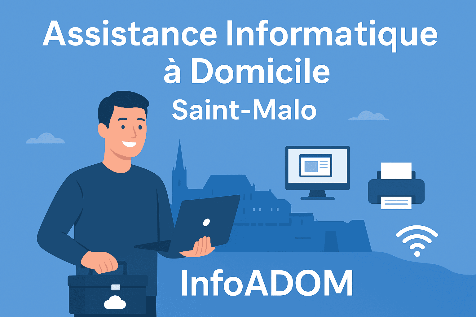 Assistance Informatique à Domicile | Dépannage Express PC & Mac Saint-Malo