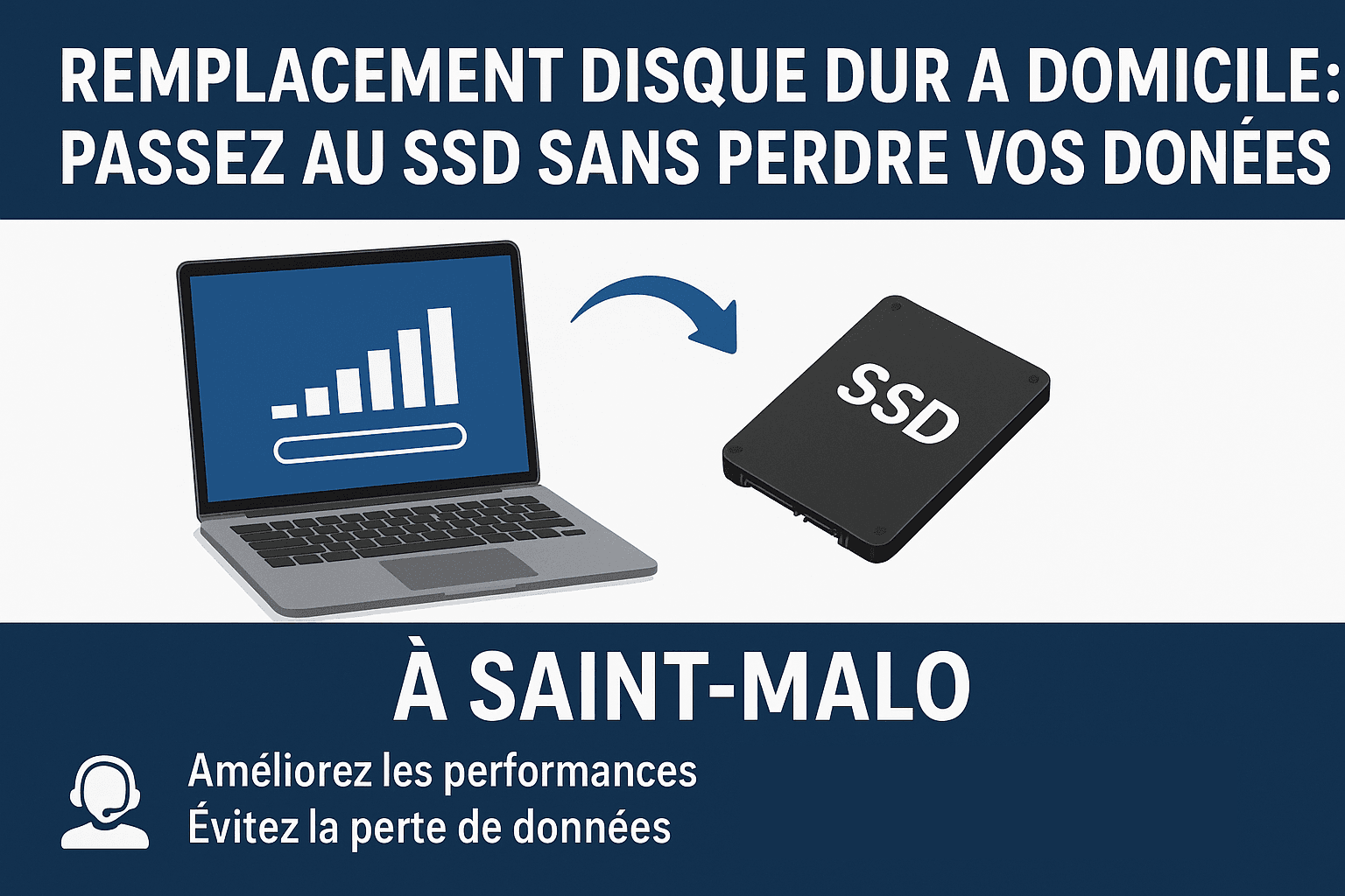 Remplacement Disque Dur à Domicile : Passez au SSD Sans Perdre Vos Données
