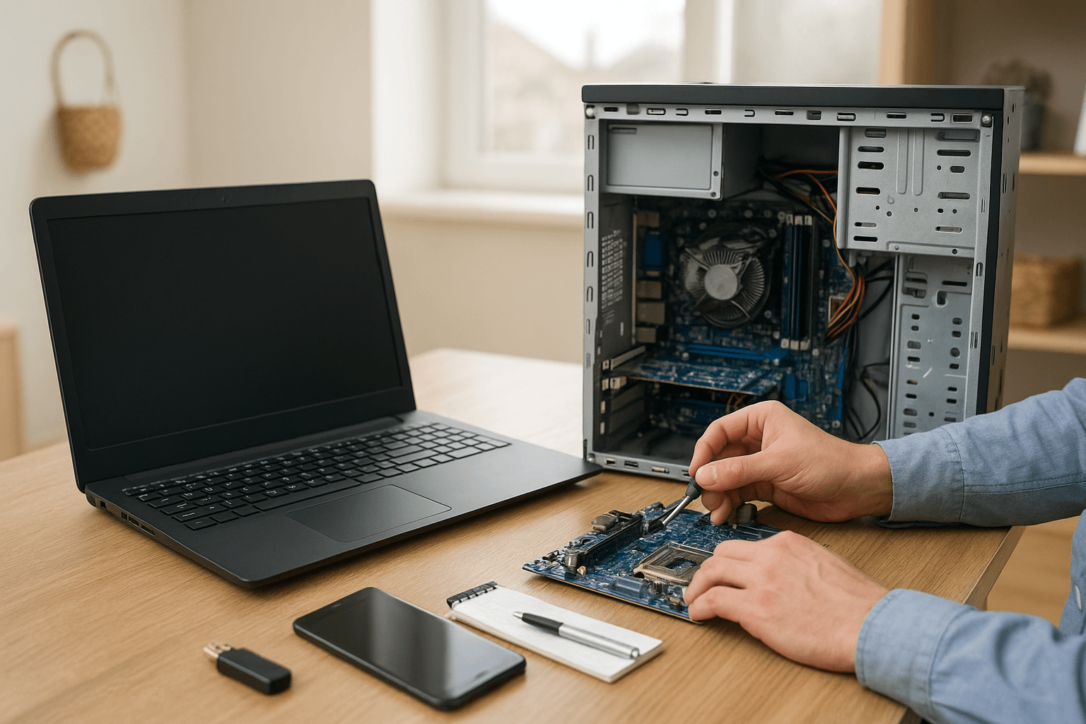 Réparer Mon PC à Domicile : Service Express par des Experts à Saint-Malo