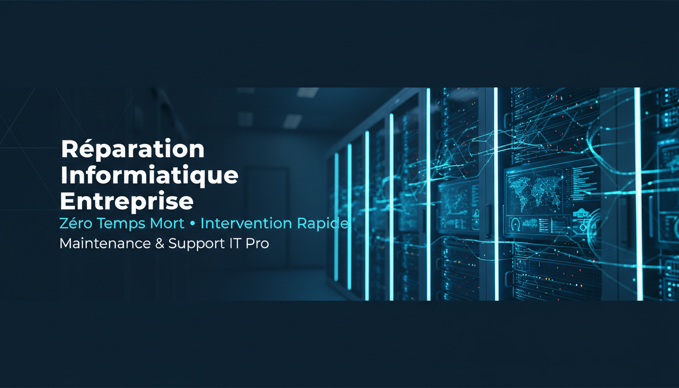 Votre Entreprise Mérite un Expert : Réparation Informatique Pro sans Temps Mort